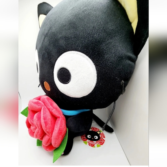 COPY - Sanrio CHOCOCAT Heart & Rose Plush Hello Kitty & Friends Japan Licensed … - Picture 5 of 7